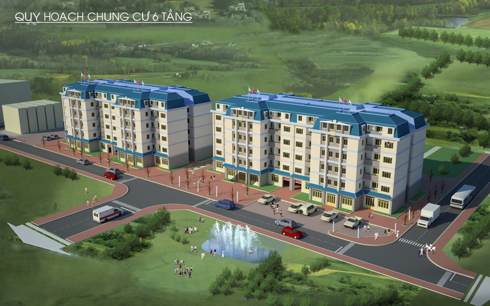 Chung cư 6 tầng C1 - C4