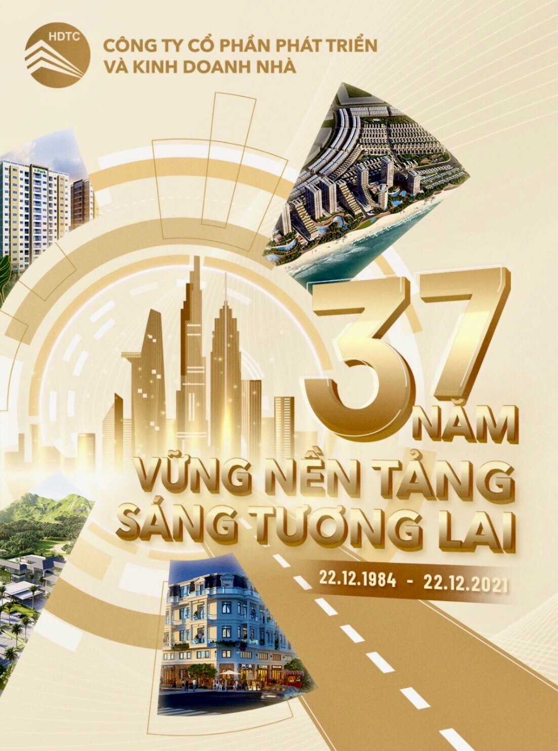 HDTC - Hành trình 37 năm Xây dựng & Phát triển